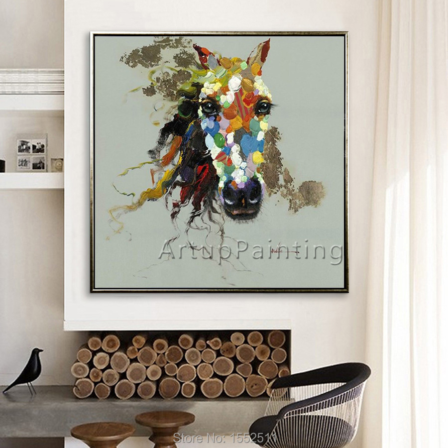 Compra caballo del arte pop online al por mayor de China, Mayoristas de