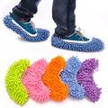 Rain Shoe Covers 10Pics Dust Mop Slipper House Cleaner Lazy Floor Dusting Cleaning Foot Shoe Cover