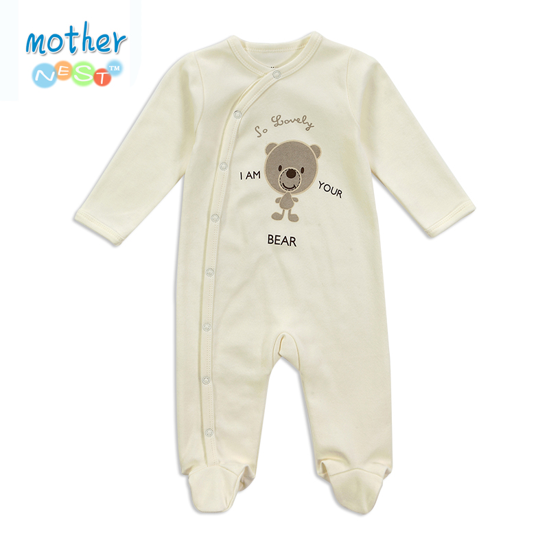 Newborn Baby Rompers Baby Clothing Set Fashion Summer Cotton Infant Jumpsuit Long Sleeve font b Girl