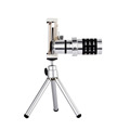 12 times telephoto lens fisheye 0 67X Wide angel lens 10X macro lens Sliver 4