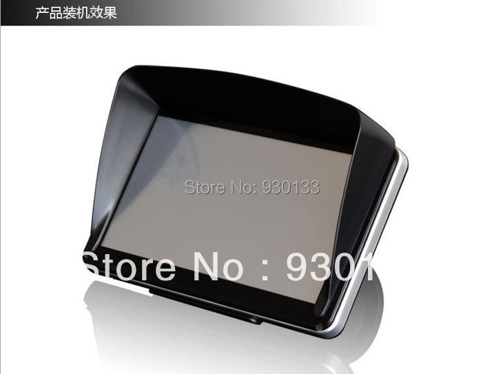 Buy Free shipping GPS navIgation accessories 5" ,5 inch GPS universal sunshade