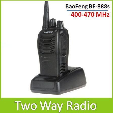 2 . BaoFeng BF-888S 16  UHF  snap- 400 - 470  5        