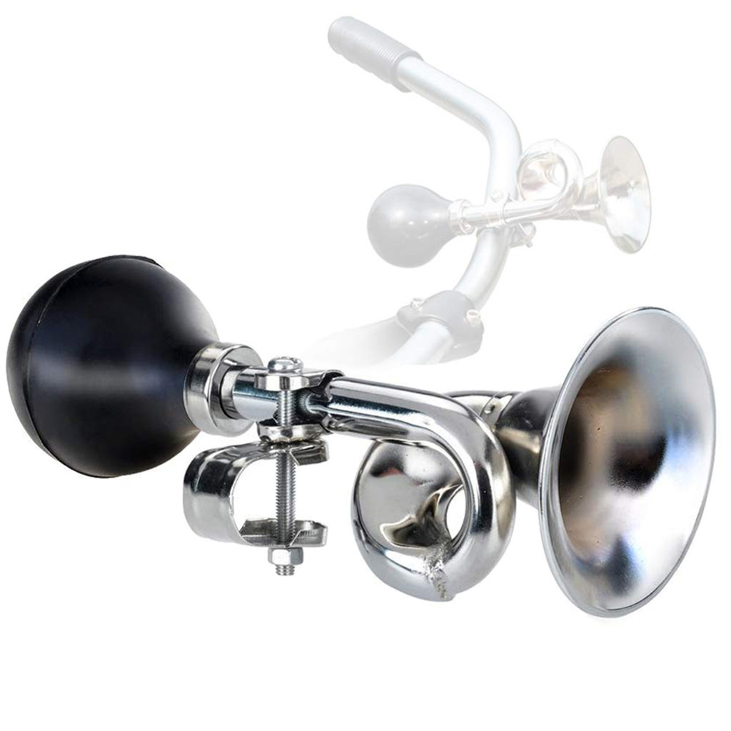 Vintage Ball Mountain Bike Bicycle Retro Metal Air Horn Plating Hooter Squeeze