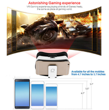 DeePoon V3 Real Virtual Reality VR Gaming 3D Glasses Headset Helmet 3D VR Adult Video w