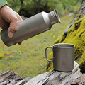 Keith 550ml Titanium Kettle Outdoor Camping Hiking Climbing Picnic Sport Water Bottle 115g Ti51 Bacteriostatic Function