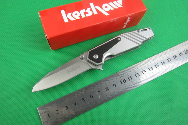 New KERSHAW STEEL Colors Small Little Woodpecker folding pocket knife 3CR13 Blade Steel Handle Freeshipping Best