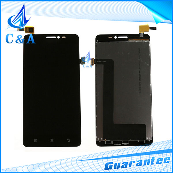 1 PC tested black HK free post replacement repair parts 5 inch screen for Lenovo S850 lcd display with touch digitizer assembly