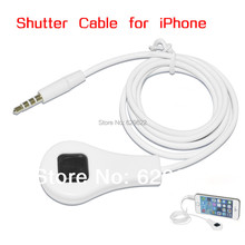 50pcs/lot IOS or Android Smartphone Shutter Cable for iPhone 5/5G/5S or S2/S3/S4/Note2/Note3 from Dailyetech CL-40
