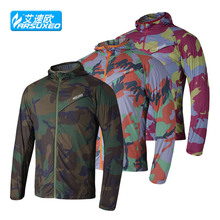 Camouflage Brand Outdoor Sports Men Running Cycling Jacket Bike Bicycle Clothing Windproof Waterproof Jersey riding skin coat
