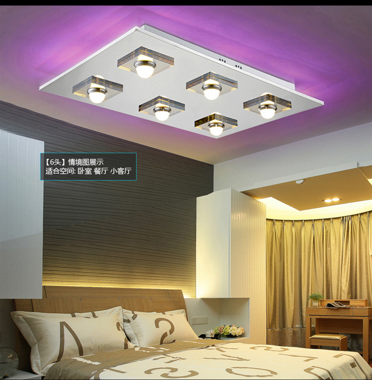 Lampen wohnzimmer: oofay light runde kristall celling lampe für ...