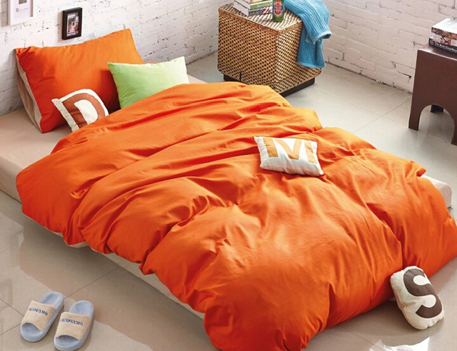 diagonal fashion single dormitory students cotton orange diagonal fashion single dormitory students cotton orange
