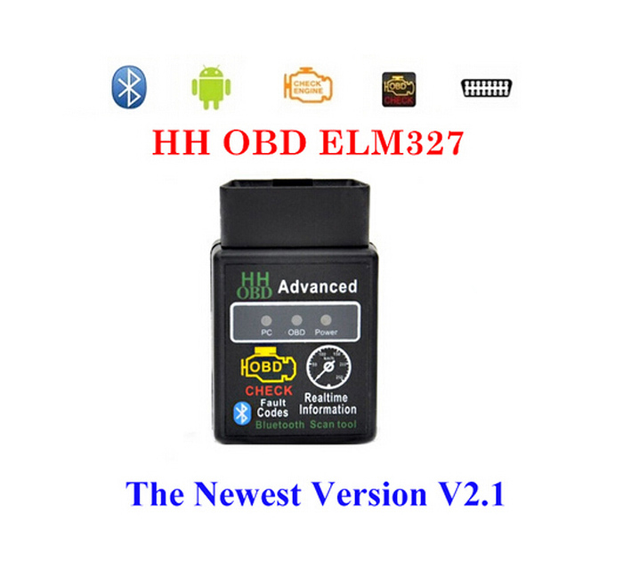  v1.5  HH ELM 327 Bluetooth OBD2     ELM327   v2.1   Android Symbian 