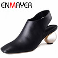 ENMAYER High Quality Sexy Winter Boots Designer Women Thigh High