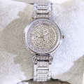 2016 Full Diamond Rhinestone Clock Women Watches Quartz Watch Ladies Wrist Watch Dress Wristwatch Relogio Feminino