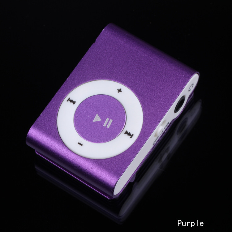 Fashion High Quality Mini Clip Mp3 Player Electronic Products sports Metal Music Players free Shipping