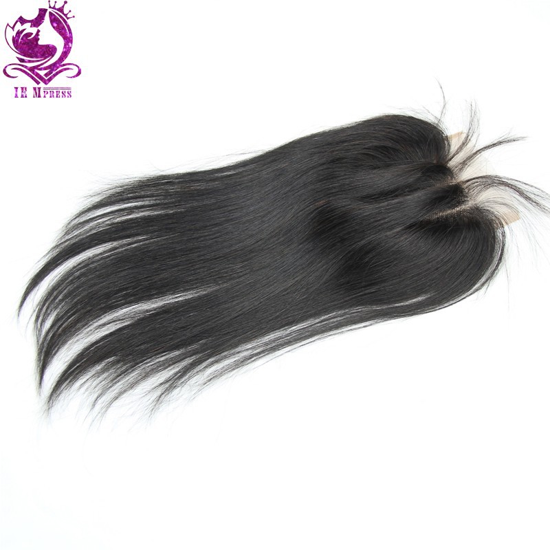 Human Hair Closure Bleached Knots Lace CLosure Filipino Straight Virgin Hair Silk Closure Bleached Knots 44inch Swiss Closure (3)