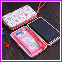 Cartoon Lunch Box Wallet Women’s Clutch Soft Leather Wallet Lady PU Long Card Purse Handbag