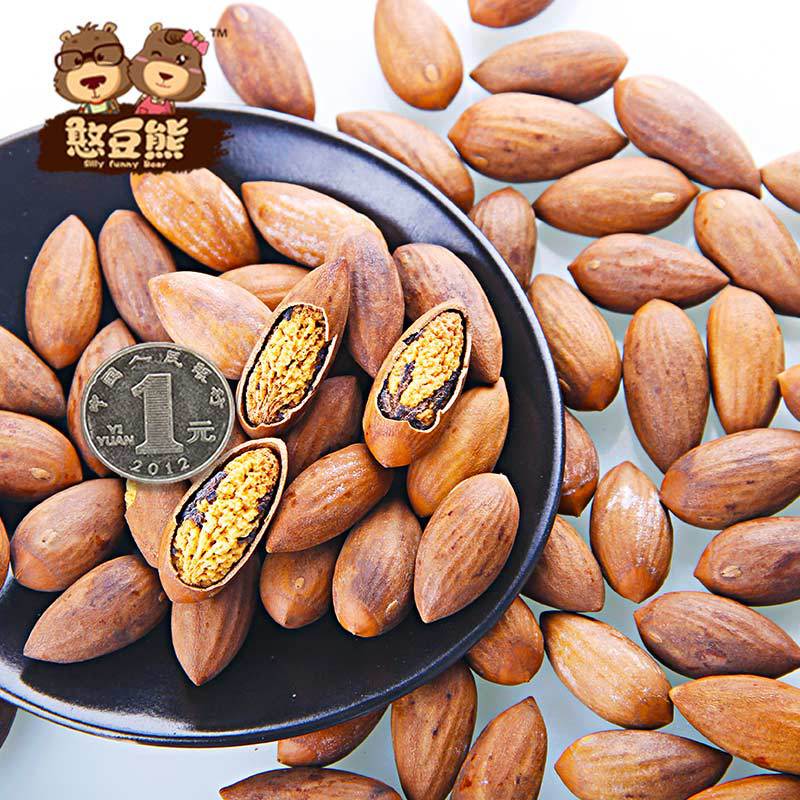 Bean Bear Zhuji Maple Torreya sub 208g specialty snack nuts dried fruit Torreya new goods