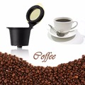 2017 New Stainless Steel Chrome Plated Coffee Capsule Cup Super Small Size Reuable Resillable Coffee Capsule