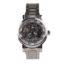 New Famous Casual Stainless Steel Men Mechanical Watch hollow out Watch For Men Dress Wristwatch X60*MPJ834