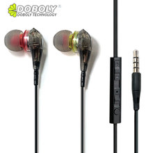 High quality Stereo Bass earphone headset sports super bass computer mobile phone headset Headphones earplugs loss promotion