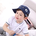 European Brand Baby Boy Baseball Hat 1 7 T Kids Blue Four Seasons Cotton Caps Baby