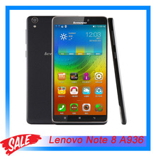Original Lenovo Note 8 A936 6” Android 4.4 Smartphone MT6752 Octa Core 1.7GHz ROM 8GB+RAM 1GB/2GB GSM & WCDMA & FDD-LTE
