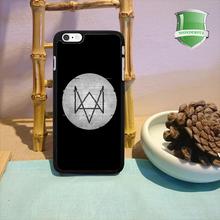Watch Dogs original black cell phone case for iphone 4 4s 5 5s 5c 6 6 plus W-973