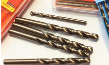 10 unids/set 6.0 * 93 mm toda CNC molido HSS M35 Co5 % brocas helicoidales SS perforación mango cilíndrico por SS / acero / acero fundido hierro alum