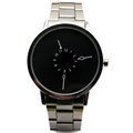 PAIDU Brand New Fashion Stainless Steel Mesh Band Strap Bracelet Turntable Wrist Watches Gift for Men