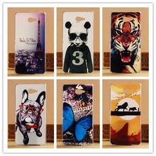 Hot Selling Painting Hard Cover Case For Sony Xperia M2 S50h Back Clear 3D Printing Cases