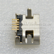 20pcs lot M504 Micro usb jack connector 5pin flapper Mike female socket USB socket
