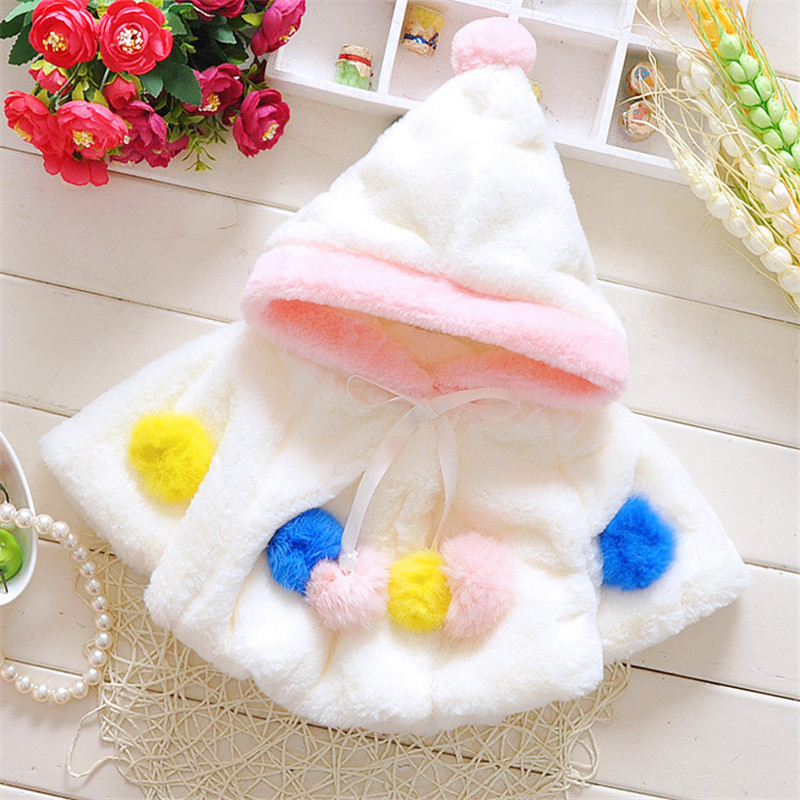 Autumn 2015 baby infant girl clothes girls capes c...