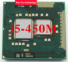 Lifetime warranty Dual Core i5 450M 2.4GHz 450 Notebook processors Laptop CPU PGA 988 Official version Computer Original