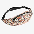 Bullet War 3D Printing drop leg fanny pack Zohra Fashion New fanny pack for women 2016