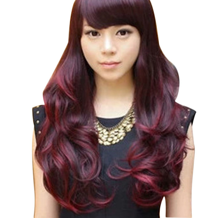 Long hair sissy asian curly