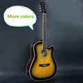 More Colors Electro Acoustic Electric Folk Pop Flattop Guitar 41 Inch Guitarra 6 String Blue Black