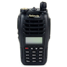 New Walkie Talkie RETEVIS RT-B6 5W 99CH UHF+VHF 136-174MHz+400-480MHz Dual Band/Frequency VOX Two-way Radio Black A7106A