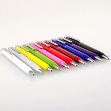 Bullet Capacitive Touch Screen Stylus Pen Universal Built-in Ballpoint Pen 2 in 1 For iPhone Smartphone Tablet Laptop Meeting