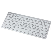 Del Slim Mini Bluetooth Wireless Russian Keyboard For Win8 XP IOS Android ipad Universal Use for Russian Device Feb29