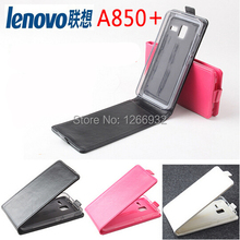 Protective Magnetic Closure PU Leather Flip Case Cover for Lenovo A850+ Smartphone Lenovo Leather Phone Case For A850+ Flip Case