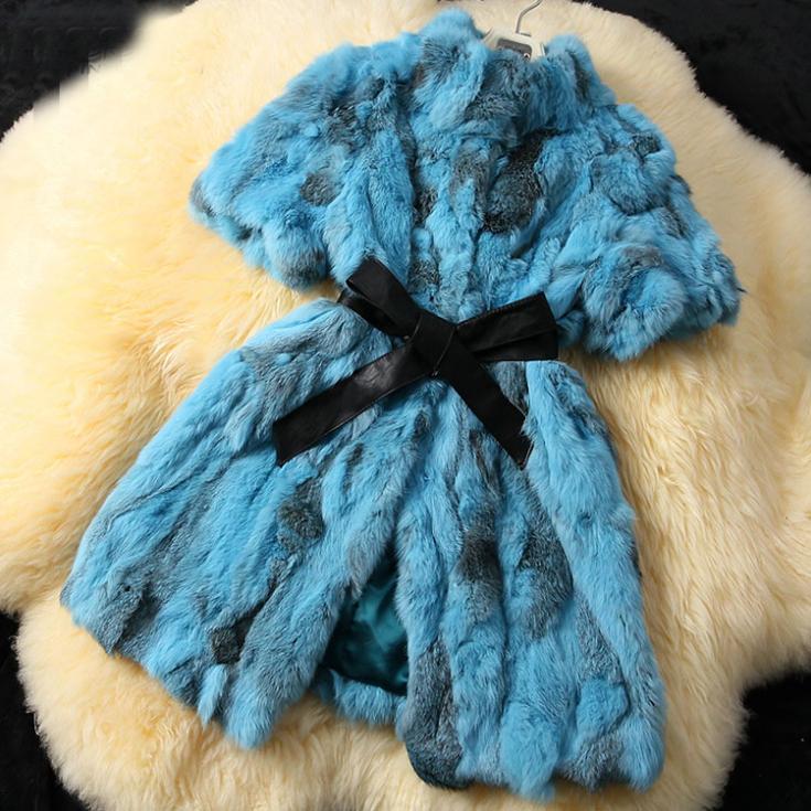 2014 Hot Sale Winter Fur Vest Women Genuine Pieces Of Rabbit Fur Vest Winter Fur Waistcoat Free Shipping YC101