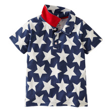 New 2016 Hot Sale High Quality 100% Cotton Summer Baby Boys Clothes Short Sleeve Kids T shirt Boys Polo Shirt Brand Design