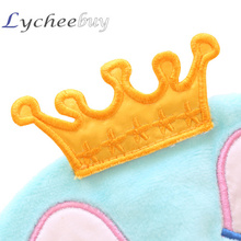 Portable Lovely Princess Sleep Mask Cotton Long Eyelashes Crown Pink Eye Shade Sleeping Travel Eye Mask