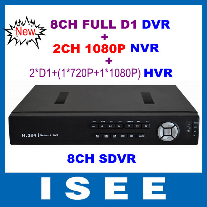 Купить видеомагнитофон Cctv 8ch Full D1 H.264 Dvr супер Dvr ...