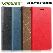 lenovo k900 leather case Vpower art case for lenovo k900 with Sleep Wake free screen protector