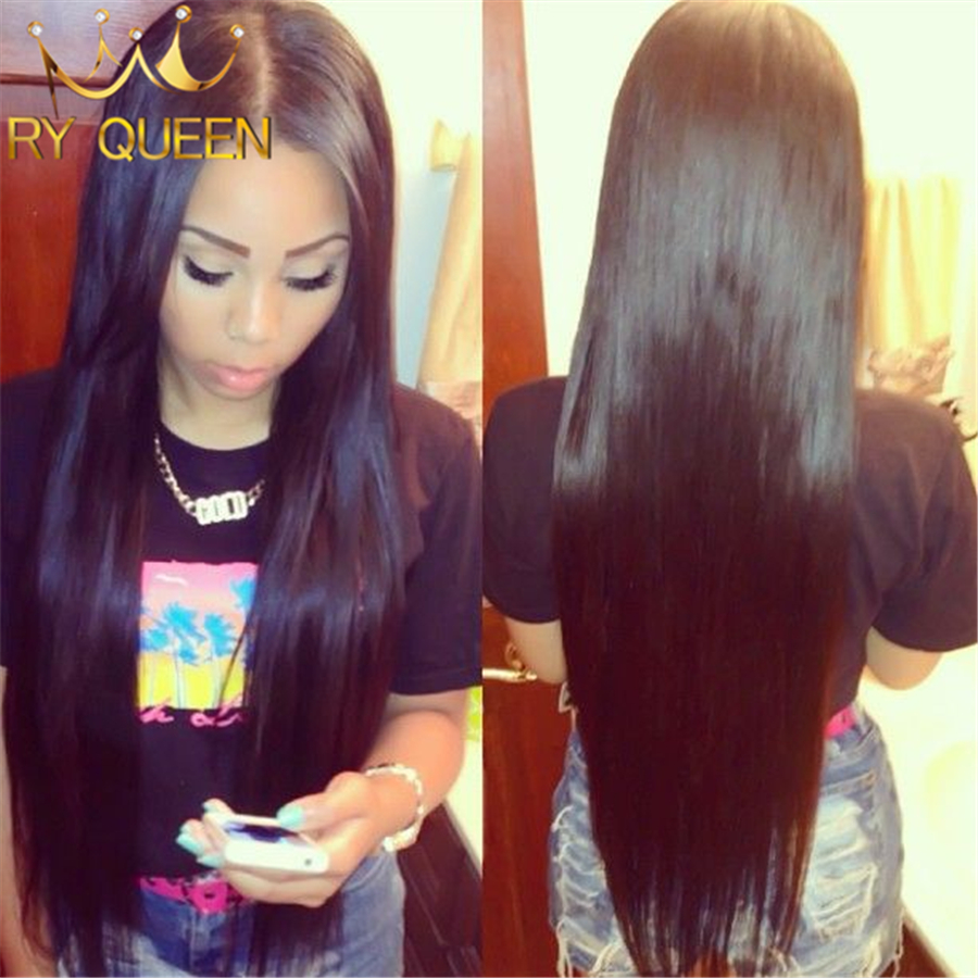 Lace Front Full Lace Wigs Natural Straight 8-24inch In Stock Unprocessed Cheap Grade 7A Brazilian Virgin Human Hair Wigs