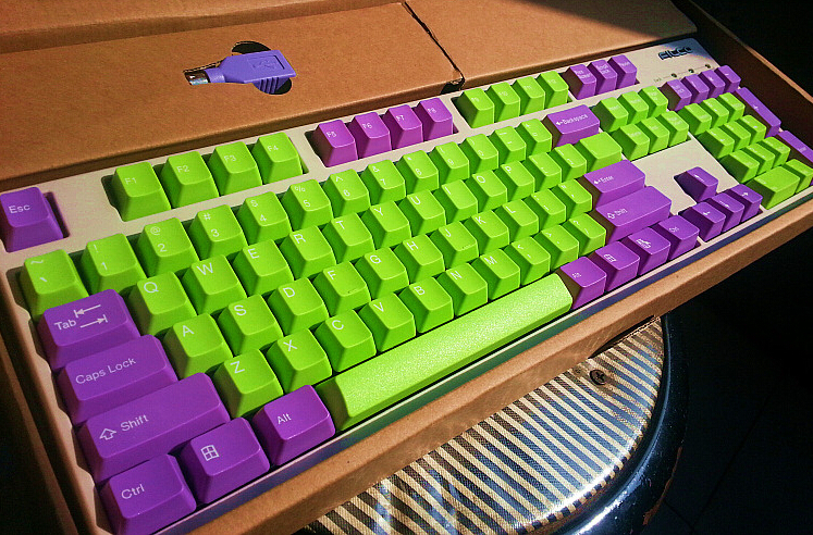 New-EVA-105-Keycaps-Layout-Green-Purple-Two-color-keycaps-fast-colour-for-Mechanical-Keyboard.jpg