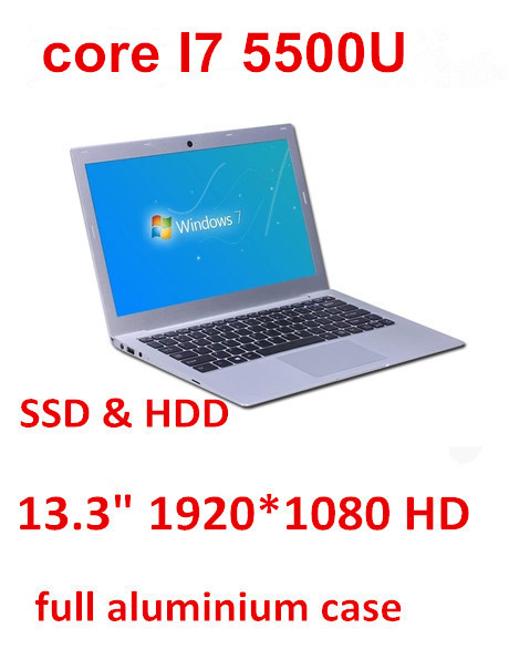 13.3  Core I7 5500U   1920 * 1080 HD  4  128  SSD     USB 3.0 I7