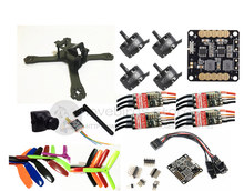 DIY FPV mini drone QAV-X 5″ pure carbon frame kit EMAX Cooling 2206II +Red Hawk BL20A ESC OPTO +NAZE32 / F3 + 700TVL camera